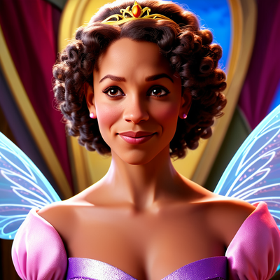 Female Animated Fairy Tale